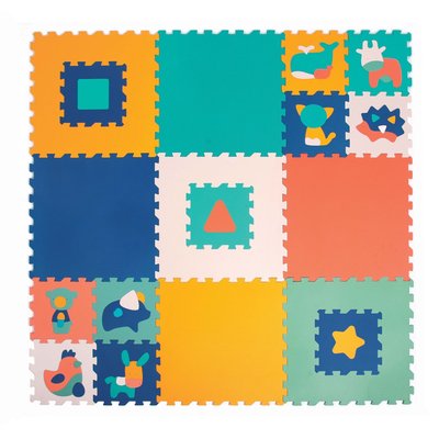 Tapis XXL dalles en mousse Jumbo LUDIMOUSSE