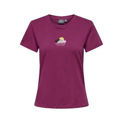 T-shirt manches courtes pour randonnée ONLY PLAY