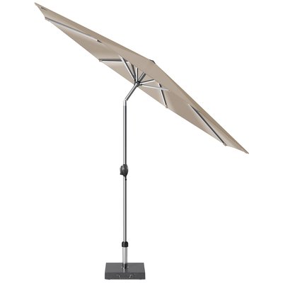 Glow Defender LED Round Centre Pole Parasol 3m SO'HOME