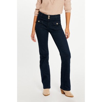 Jeans bootcut taille haute MORGAN