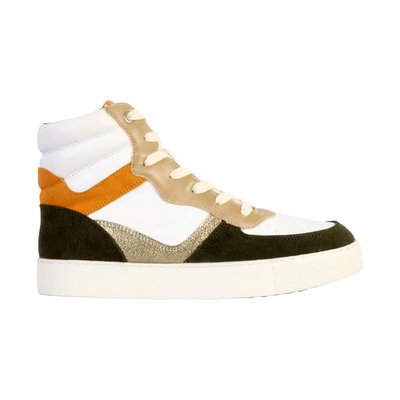 Basket Montante Cuir THE DIVINE FACTORY