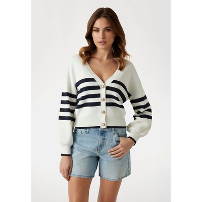 Cardigan Rayé Bicolore GUESS