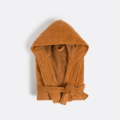 Peignoir capuche éponge velours 450 g/m2, Trizie LA REDOUTE INTERIEURS