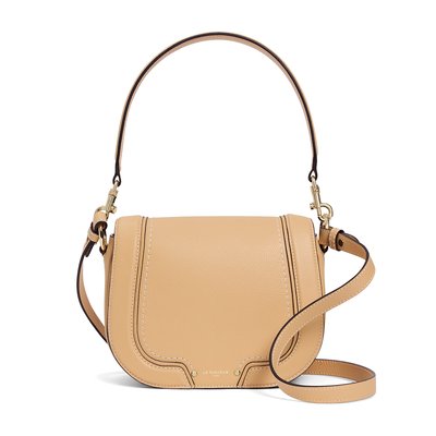 Sac bandoulière moyen modèle en cuir grainé ELLA LE TANNEUR
