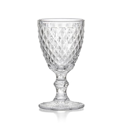 6 verres à pied 20 cl - DIAMOND MEDARD DE NOBLAT