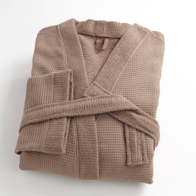 Peignoir mixte coton 57 fils double face  nid d'éponge SUAVE LINANDELLE