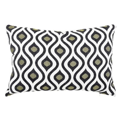 Coussin jacquard Twisted Lime EDEN