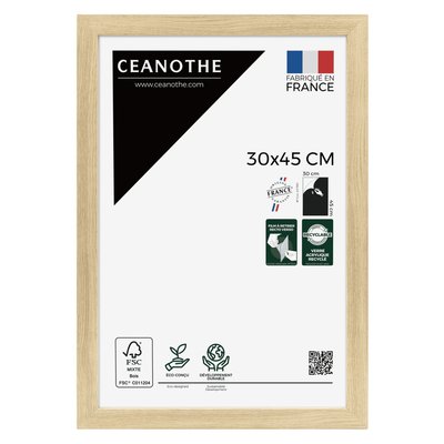 Cadre Photo Design 30x45 Cm Bois Reconstitué Fsc ETERNEL CEANOTHE