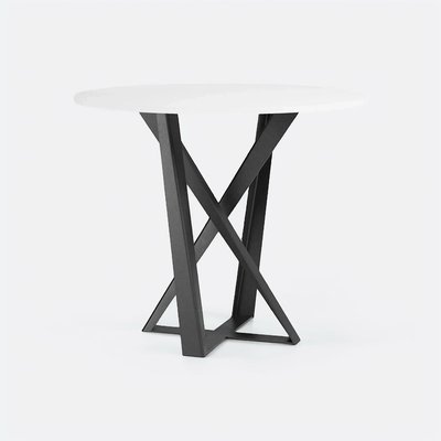 Обеденный стол на 4 персоны из МДФ и металла SO'HOME