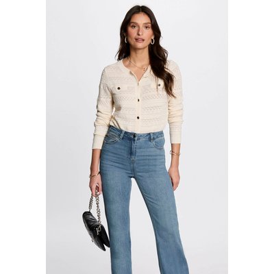 Gilet col rond MORGAN