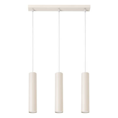 Suspension Acier Beige GU10 3 Lagos Line EDEN