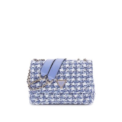 Sac À Bandoulière Giully Tweed GUESS