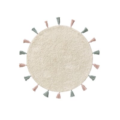 Tapis rond lavables pour enfants tufté main MALU BENUTA 