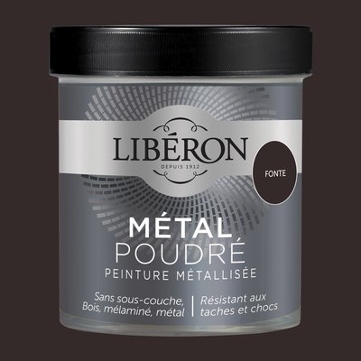 Peinture décorative intérieure Le Métal Poudré, Les gris LIBERON
