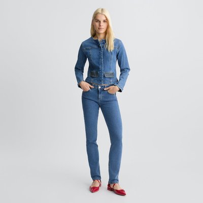 Veste en denim avec strass LIU JO