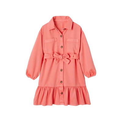 Robe chemise à volants VERTBAUDET