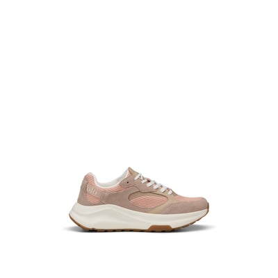 Baskets Modèle Liv en cuir de vache avec insert en mesh MARC O'POLO