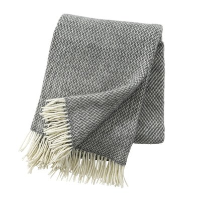Plaid laine mérinos  Pulse KLIPPAN