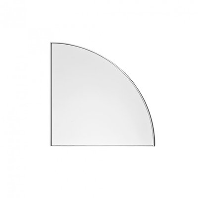 Miroir Unity Quart de Cercle 25 x 25 cm AYTM