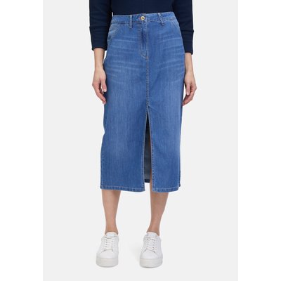Jupe en jean à effet délavé BETTY BARCLAY
