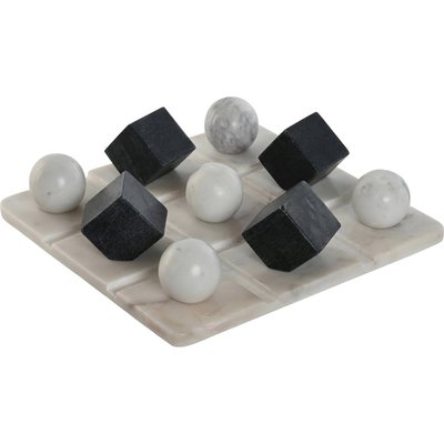 Jeu tic tac toe en pierre  et  design moderne RECOLLECTION