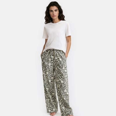 Pantalones de pijama de popelín, estampados indiana LA REDOUTE COLLECTIONS