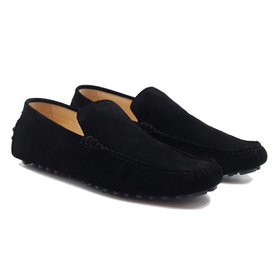 Mocassins picots doublés cuir daim JULES & JENN