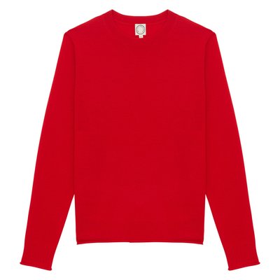 Pull Angelica en coton rouge INES DE LA FRESSANGE PARIS