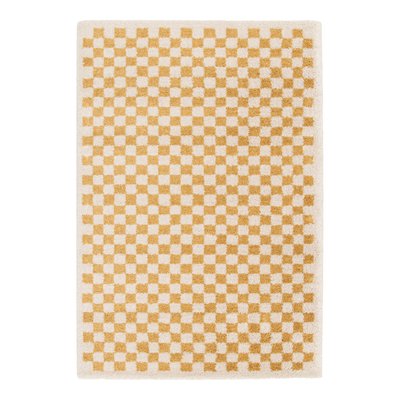 Tapis à poil haut doux et confortable CHECKERS AFK LIVING