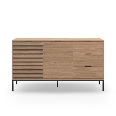 Buffet 2 portes 3 tiroirs  Ariel - L140 cm CALICOSY