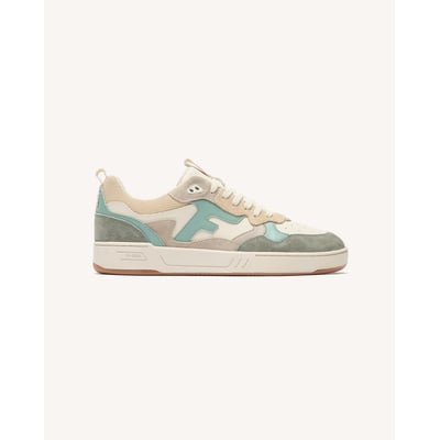 Baskets basses suede cuir DAHLIA FAGUO