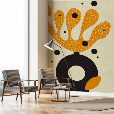 Papier peint coupé HEXOA