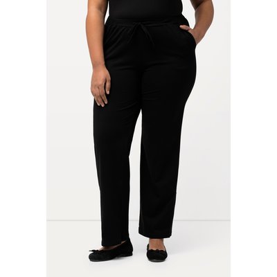 Pantalon en jersey avec jambes droites et ULLA POPKEN