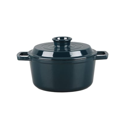 Cocotte en fonte ronde 20cm - "Masseiron Emeraude" LAGUIOLE CUISSON