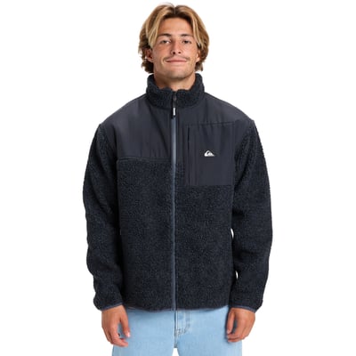 Veste Sherpa à fermeture éclair vert SHALLOW WATER QUIKSILVER