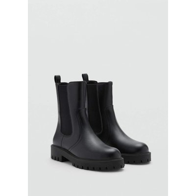 Bottines noires elastique discount