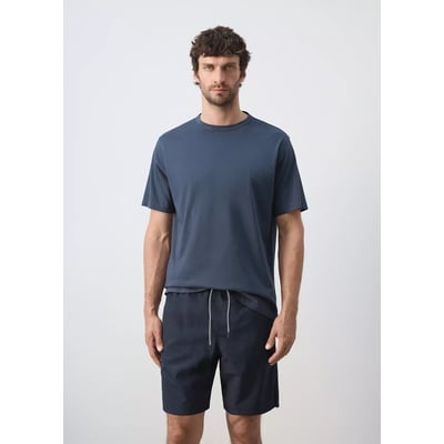 T-shirt 100 % coton délavé MANGO MAN