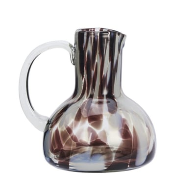 Carafe à eau verre soufflé tacheté MADAM STOLTZ