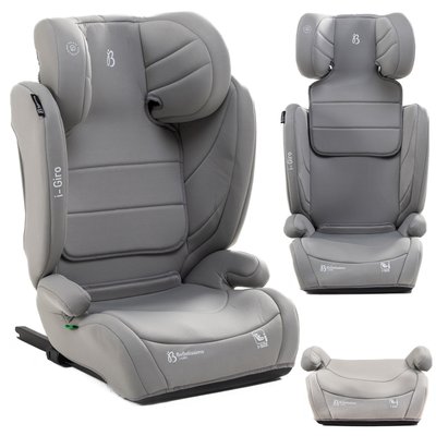 BEBELISSIMO  - Siège auto Isofix - rehausseur I-size  - 100 -150cm - i- Giro - gris claire BEBELISSIMO J'AIME