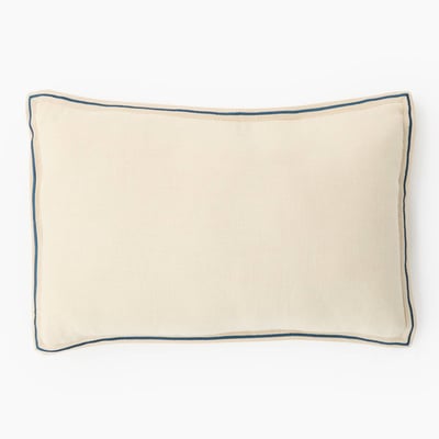 Coussin bourdon bleu, 40x60cm, coton et in MONOPRIX