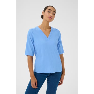 Blouse à manches courtes coupe regular KAFFE