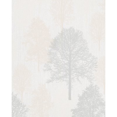Papel de parede Giulia, Branco/Cinza, da Interelife INTERELIFE