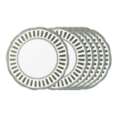 Assiette plate    27 cm (lot de 6)-NAPOLI TABLE PASSION