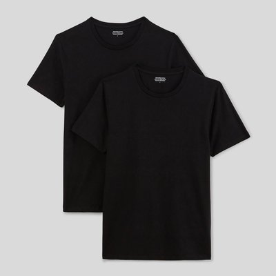 Lot de 2 t-shirts col rond en coton BIO GOTS MONOPRIX