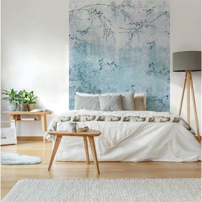 Papier peint panoramique Oiseaux Japonais ART FOR THE HOME