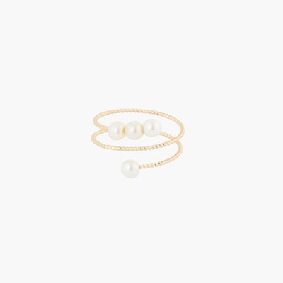 Bague enroulée à perles BALABOOSTE