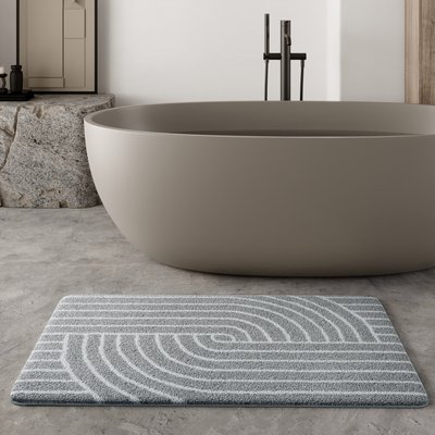 Tapis de bain antidérapant design , HILDA WECON HOME