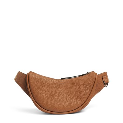 Sac banane en cuir grain bufflet et cuir lisse NOAH LE TANNEUR