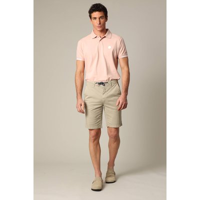 Short en coton avec braguette à fermeture à glissière MATHY DEELUXE