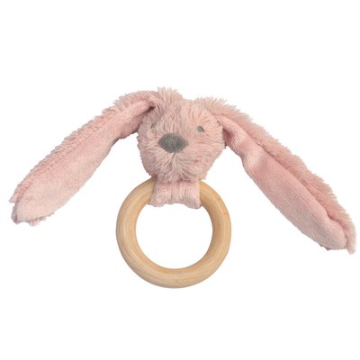 Hochet Lapin Richie Old Pink HAPPY HORSE